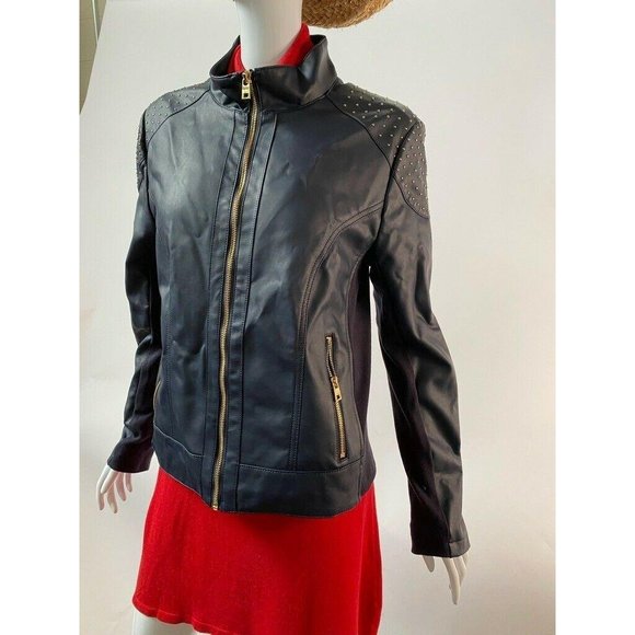 Andrew Marc New York Womens Jacket Blue Full Zip - Picture 6 of 12